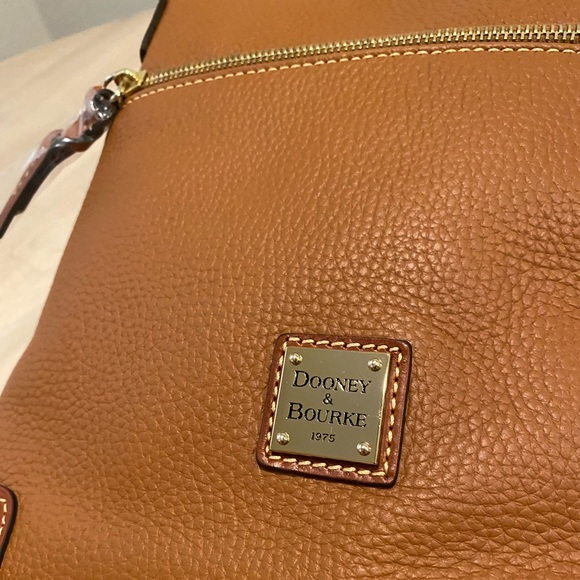 Dooney & Bourke Pebble Grain Leather Crossbody Bag - Picture 13 of 15